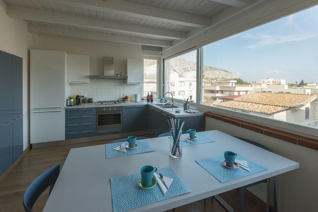 La Terrazza Del Baglio Lägenhet Mondello Exteriör bild